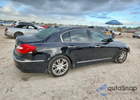 2012 Hyundai Genesis 4.6L V8 z USA, uszkodzony, nr VIN KMHGC4DF9CU208351